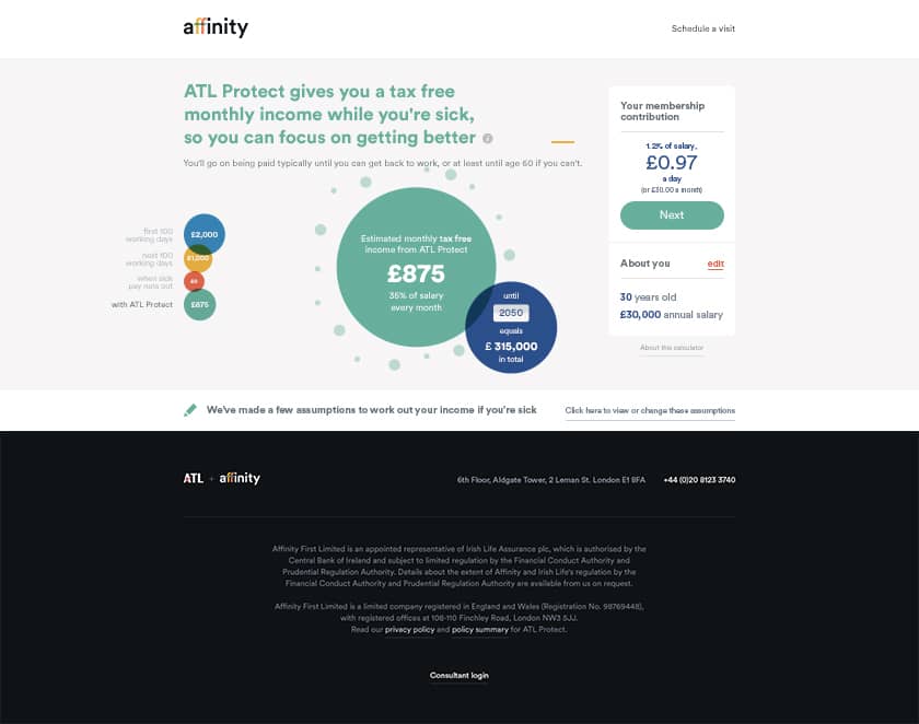 Affinity Benefit Checker