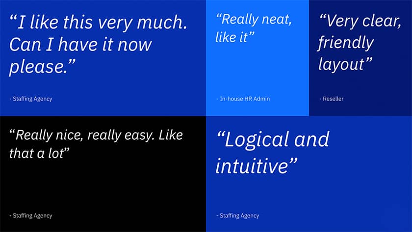 Feedback received from users during testing