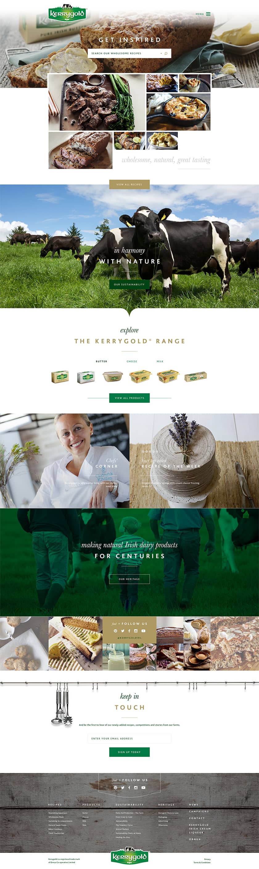 Kerrygold home page