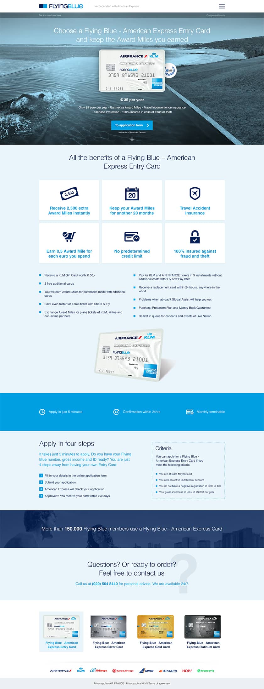 Unique design for the Entry card