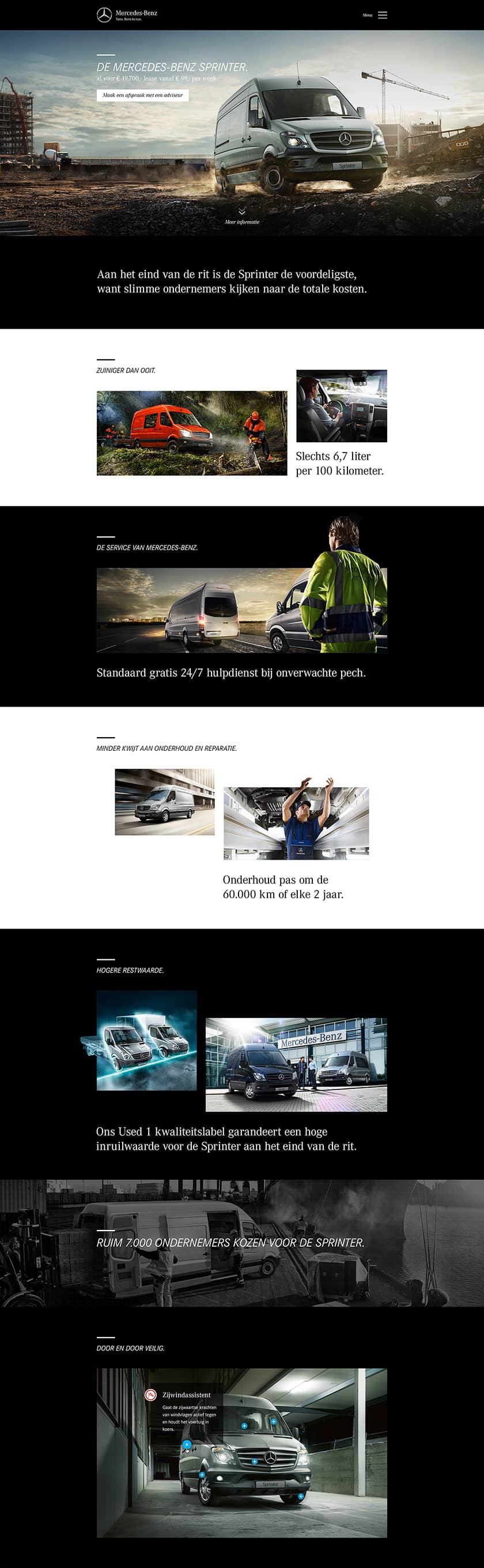 Discover the Mercedes-Benz Sprinter